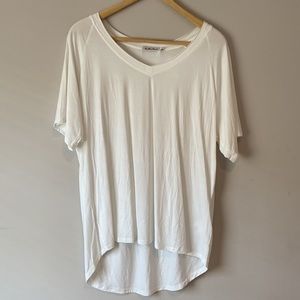 Ivory Anthropologie Another Love Tee